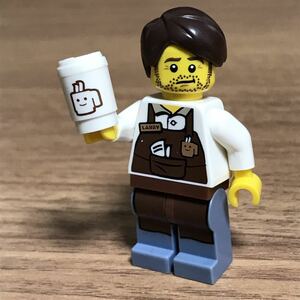 LEGO レゴ ミニフィグ レゴムービー バリスタのラリー コーヒーショップ 店員