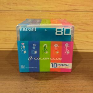 maxell マクセル CCMD80MIX.10P MD 新品未開封 10枚入り 日本製