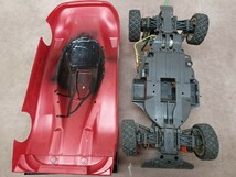 ラジコン レーシングカー ラジコンカー モービル mobil IBM ラジコンボディ 赤色 SAWA sx-101z メカ車 おもちゃ 動作未確認 ジャンク？_画像7