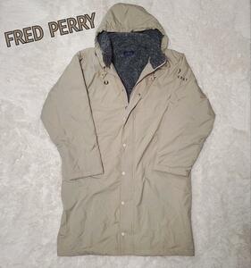 フレッドペリー FRED PERRY ミリタリーモッズコート メンズL ベージュ