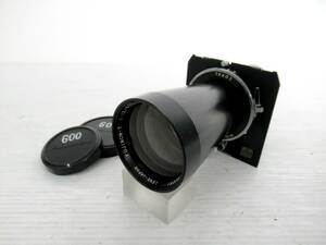 【FUJI/フジ】子①1//FUJINON-T 1:12 600mm/COPALシャッター/防湿庫保管/美品