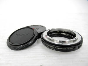 【Canon/キヤノン】亥⑤209//CANON MACRO LENS MOUNT CONVERTER FD-EOS