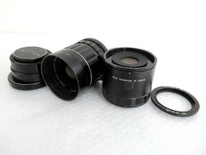 【ASAHI PENTAX/アサヒペンタックス】亥①476//SUPER-MULTI-COATED TAKUMAR 6×7 1:4.5 75mm/REAR CONVERTER 2×