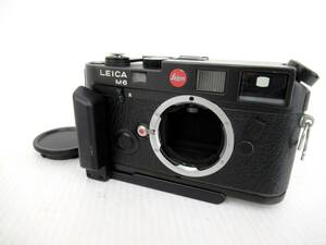 【Leica/ライカ】子④82//M6 ボディ/1988年製/美品/防湿庫保管/バントクリップ/4000/1744xxx