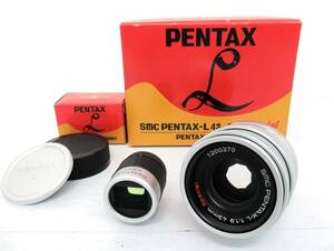 【PENTAX/ペンタックス】子⑲j012//SMC PENTAX-L 43mm F1.9 Special/43/50ファインダー/Lマウント