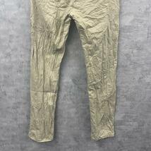 【中古】Levi's ベージュ ジップフライ カラーパンツ W32L32 実寸W33in 白タブ 55688-0002 USA 海外輸入 古着 LK10357_画像6