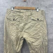 【中古】Levi's ベージュ ジップフライ カラーパンツ W32L32 実寸W33in 白タブ 55688-0002 USA 海外輸入 古着 LK10357_画像3