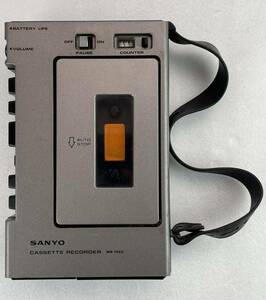 真796【SANYO/サンヨー】SANYO『MR 1400』カセットレコーダー　カセットプレーヤー