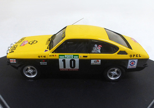 Trofeu 1/43 OPEL Kadett GT/E Portugal Rally #10 1977（イエロー／ブラック） 