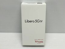 N308-240104-109 Libero 5G IV A302ZT Y!mobile [ホワイト] ワイモバイル スマホ 【未使用品】_画像1