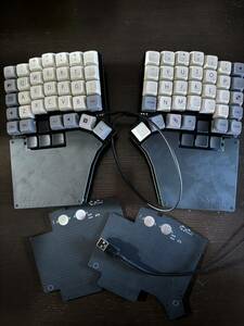 Ergoarrows 完成品 自作キーボード