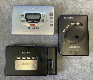 SONY WALKMAN WM-EX909 WM-GX622 WM-EX808 3台まとめ　動作未確認