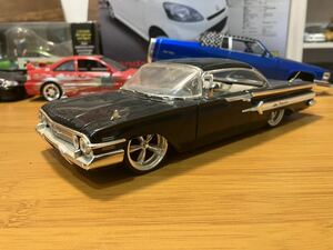 JADATOYS 1/24 ローライダー シボレー インパラ 1960 初期モデル 激レア DUB ミニカー Jada CHEVROLET