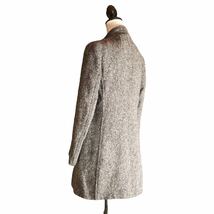 永遠の憧れ【最高級】マックスマーラ MaxMara マレーラ MARELLA ミックスツイード　ロングコート　大人の女性へ♪定価168,000円_画像8