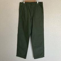 orSlow オアスロウ ファティーグパンツ ベイカーパンツ カーゴパンツ US ARMY FATIGUE PANTS BEAMS RESOLUTE MHL APC バックサテン_画像2