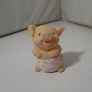  Vintage свинья фигурка kl339