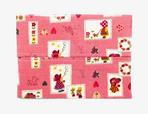  hand made!* Country floral print patch pattern Hsu Chan *(12x9) pocket tissue case **