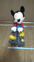 Disney ディズニー　ミッキーマウス　置物　陶器　現状品 昭和レトロ ビンテージ フィギュア_画像1