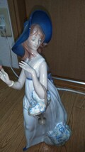 REX VALENCIA スペイン陶磁器 ハンドメイド　特注 置物 人形 インテリア 陶器人形 オブジェ　現状品　アンティーク_画像7