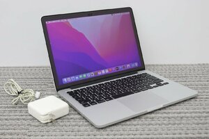 N0112【2015年！i5！】Apple/MacBookProA1502(Retina,13-inch,Early2015)/core i5-2.7GHz/メモリ：8GB/SSD：128GB