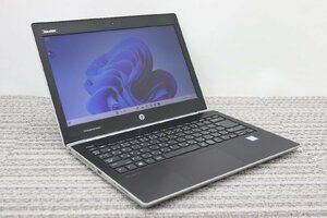 N0116【i5第7世代】HP / ProBook 430 G5 / CPU：core i5-7200U@2.50GHz / メモリ：8G / SSD：256G / Windows11 Pro