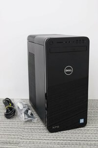 D0120【i7第8世代】DELL / XPS 8930 / CPU：core i7-8700@3.20GHz /メモリ：8GB / SSD：256GB / Windows10Pro