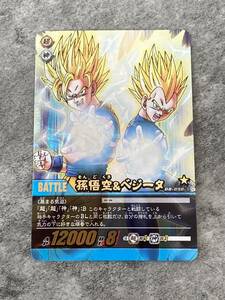 ドラゴンボール 超カードゲーム キラカード 孫悟空 ＆ ベジータ D8-898-II　DRAGONBALL CARDGAME