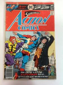 ACTION COMICS #463 原書 アメコミ アメリカンコミックス DC C omics リーフ 洋書 70年代SUPERMAN スーパーマン
