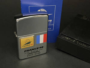 Zippo ジッポー 1997年製　サッカー　1998フランスワールドカップ（使用品）