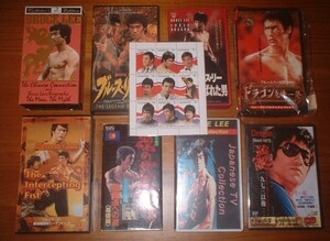 ブルース・リー／VHS8本・DVD1本セット出品