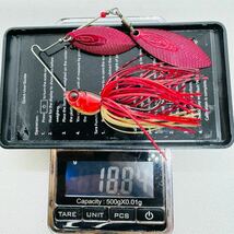 送料無料・美品『O.S.P ハイピッチャー 実測16g/17g/18g/19g 6個セット』OSP HIGH PITCHER オーエスピー スピナーベイト 66_画像8