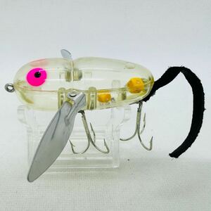 送料120円・美品『ヘドン クレイジー クローラー マウス ダイス入り』3点落札送料無料■Heddon CRAZY CRAWLER MOUSE サイコロ ノイジー