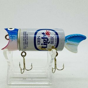 送料120円・美品『オールド ダイワ ドリンカー ブルー キリン ライトビール』3点落札送料無料■OLD DAIWA DREINKER KIRIN Light BEER 青