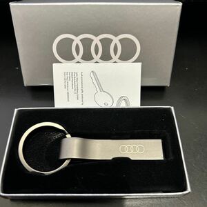  box attaching unused *Audi original key holder key ring domestic dealer regular goods Audi Novelty *