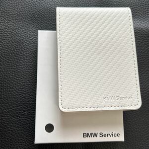 箱付き未使用★BMW　オリジナル・レザーメモホルダー　牛革製　メモ帳　RHODIA　ロディア　純正　ノベルティ★非売品