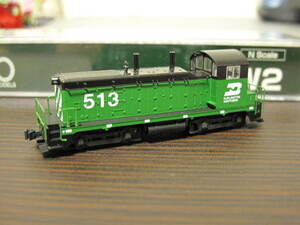 KATO EMD NW2 Burlington Northern ＃513 アメリカ型ディーゼル機関車 176-4370