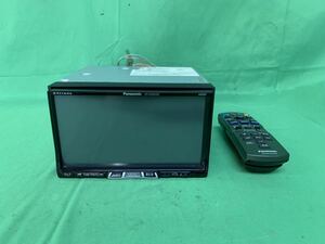 KM186 中古 パナソニック Panasonic ストラーダ Strada カーナビ HDDナビ CN-HDS635TD 7V型 2DIN 地図データ 2006年 リモコン付き 動作保証