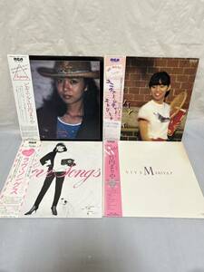 ◎R070◎LP レコード MARIYA TAKEUCHI 竹内まりや 4枚まとめて/ビギニング/ユニヴァーシティー・ストリート/ラヴ・ソングス/VIVA MARIYA!!