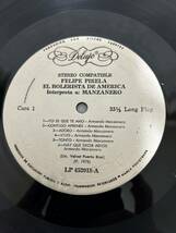 ◎R303◎LP レコード Felipe Pirela El Bolerista De Amrica Interpreta a: Manzanero/LP 452018/コロンビア盤_画像4