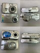 191 デジタルカメラ CASIO OLYMPUS SONY FUJIFILM Nikon 12台 ジャンク品_画像9