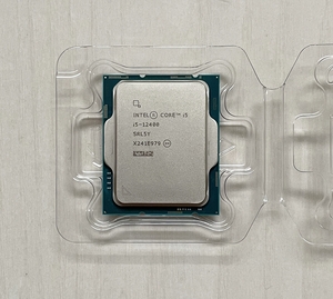 ★Intel 第12世代 Core i5-12400 2.50～4.40GHz 6コア 12スレッド LGA1700 動作確認済み①★