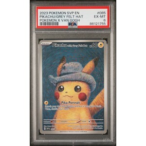 【PSA6】ゴッホ ピカチュウ プロモ ポケモンカード ポケカ pokemon card game 鑑定品