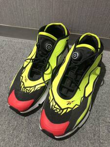 リーボック Reebok ポンプフューリー　イエロー　スニーカー　28.5センチ