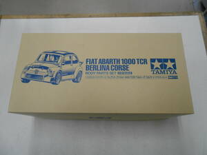 ★未使用品★ タミヤ 1/10RC フィアット アバルト 1000TCR ベルリーナ コルサ スペアボディセット