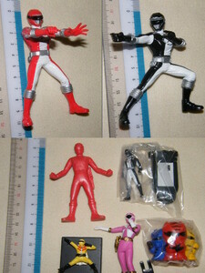 x name of product x 2006 GoGo Sentai Boukenger Shokugan HG structure shape? Poe ztype? figure doll 2 point + other. Squadron Series group doll mascot toy . attaching in set!