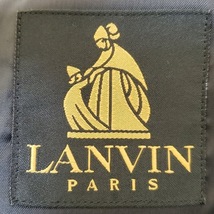 ランバン LANVIN ダブルスーツ - 黒 メンズ 肩パッド 美品 メンズスーツ_画像3