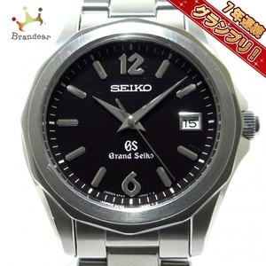 GrandSeiko(グランドセイコー) 腕時計 9F62-0A60/SBGX035 メンズ SS 黒