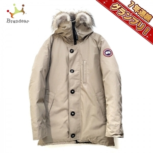 カナダグース CANADA GOOSE ダウンジャケット サイズM 3438JM - ベージュ メンズ 長袖/コヨーテ/冬 美品 ジャケット