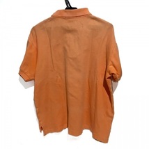 イヴサンローラン YvesSaintLaurent 半袖ポロシャツ サイズL - オレンジ メンズ トップス_画像2