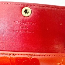 ルイヴィトン LOUIS VUITTON コインケース M91090 ラドロー パテントレザー(モノグラム型押し)・レザー ルージュ BJ1001 財布 ヴェルニ_画像4